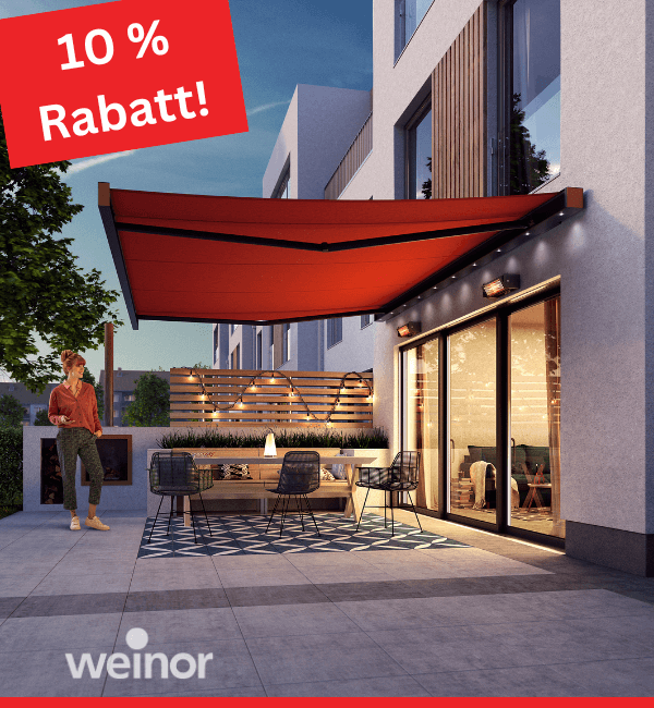 Markise SMAILA von weinor mit 10 % Rabatt