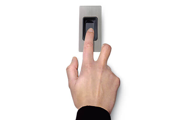Haustüren-Sicherheit Fingerscan